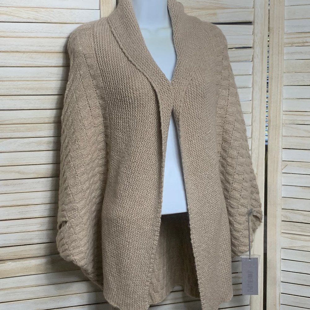 Cardigan NEW Jennifer Lopez Large Soft Wool Knit